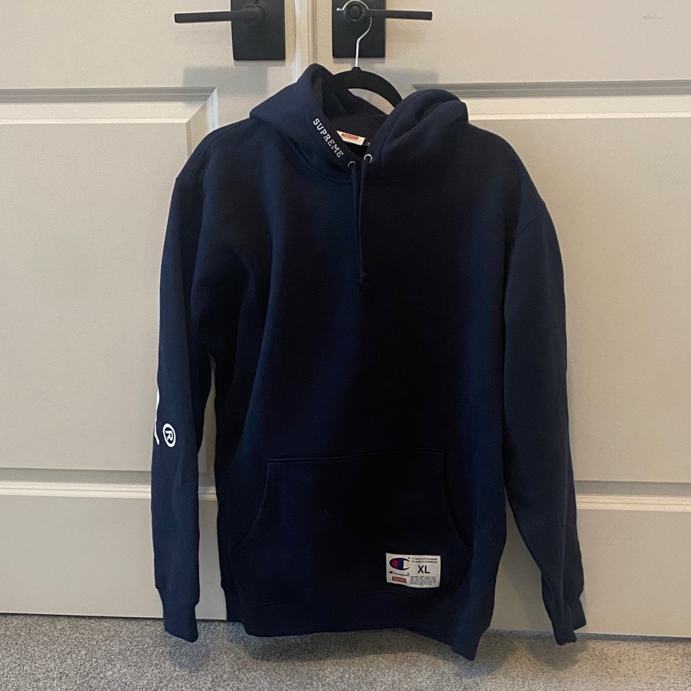 Supreme Champion Navy Hoodie